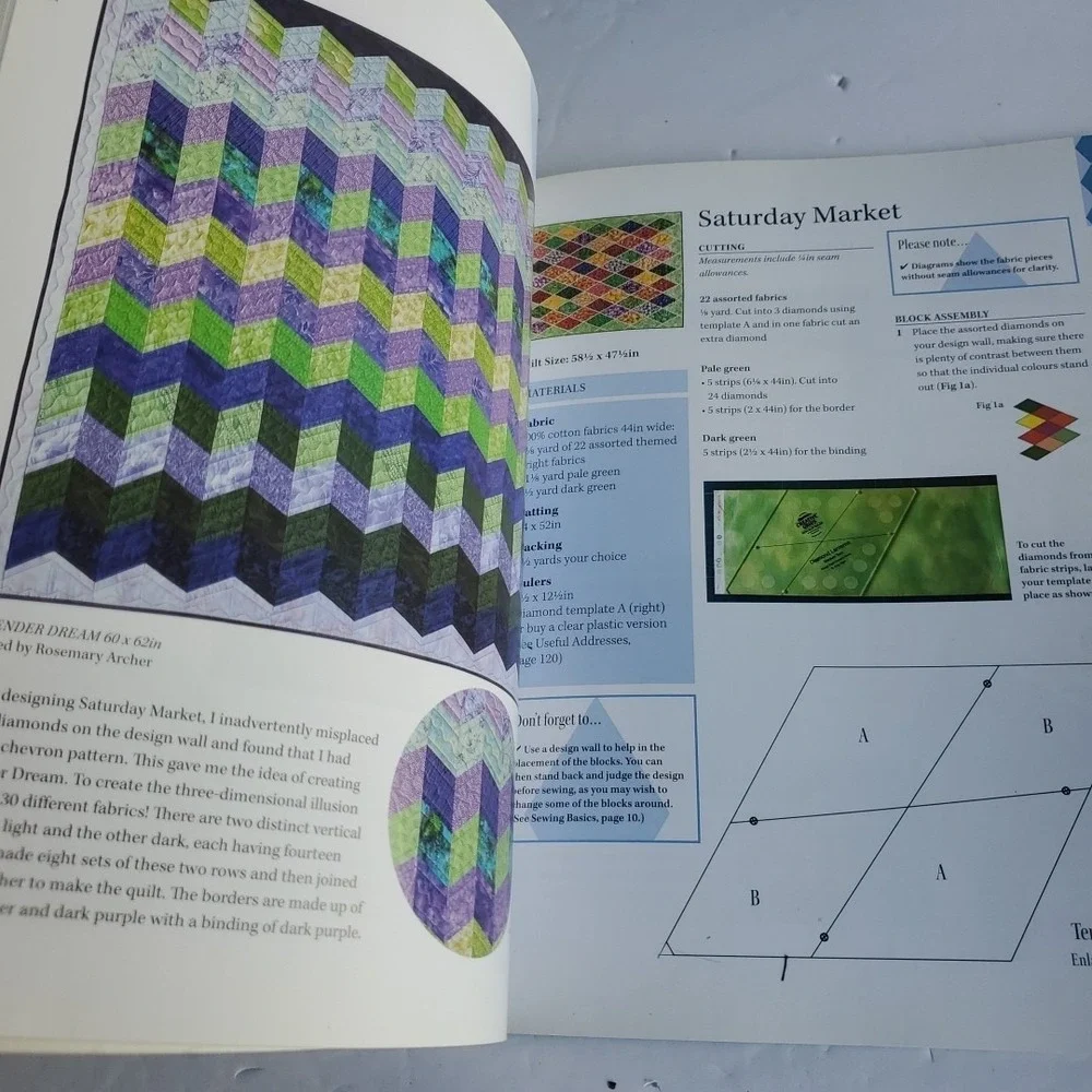 Tessellations Quilts Christine Porter Crazy Quilting‎ Barbara Randalls Lot 6